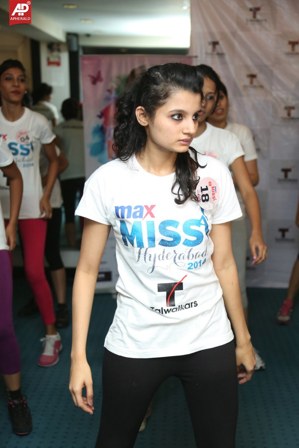 Max Miss Hyderabad Team at Talwalkars Photos