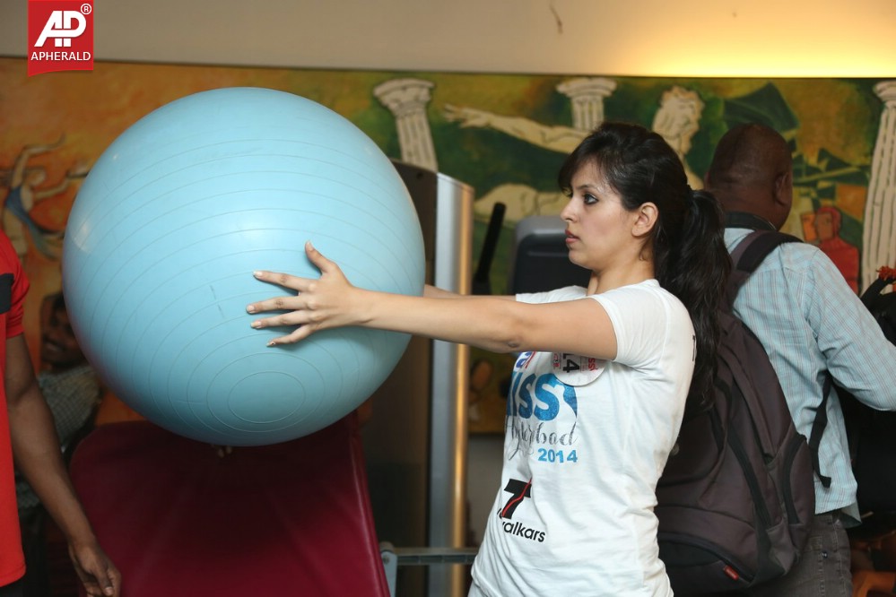 Max Miss Hyderabad Team at Talwalkars Photos