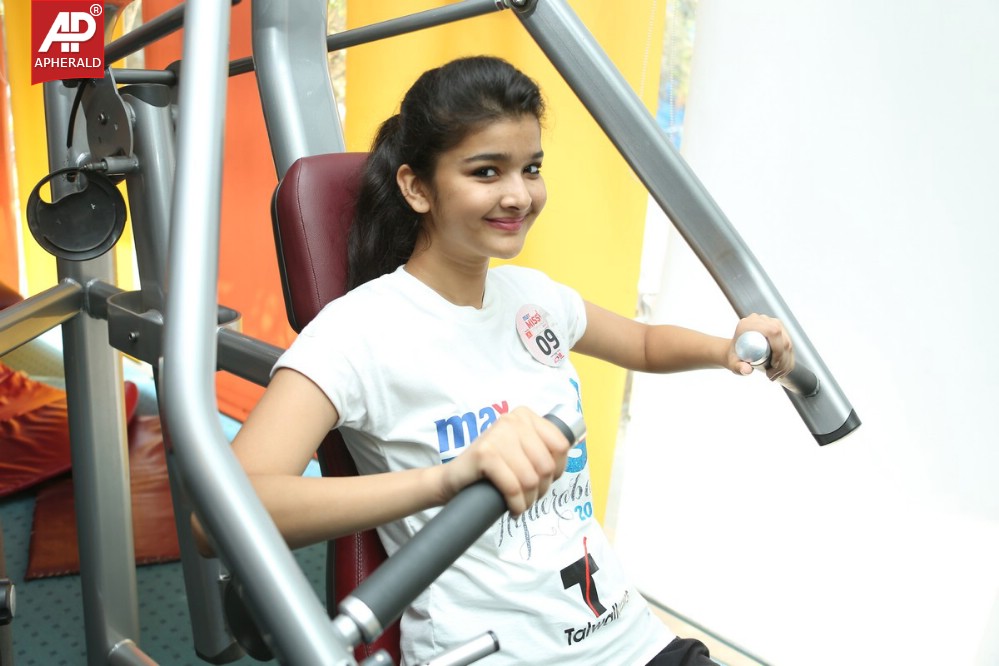 Max Miss Hyderabad Team at Talwalkars Photos