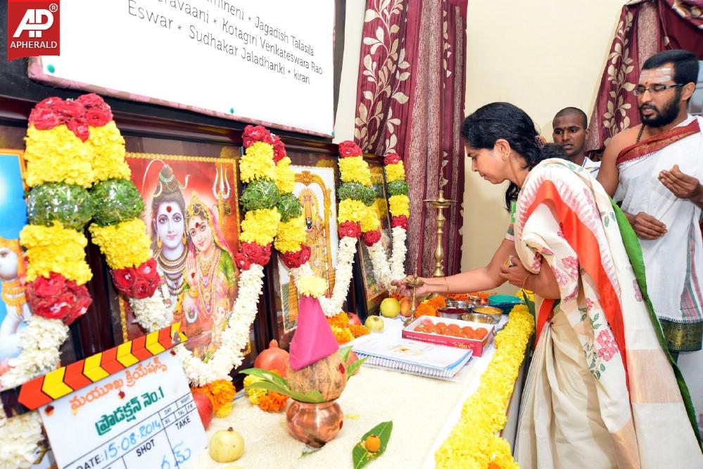 Mayukha Creations Movie Pooja Photos