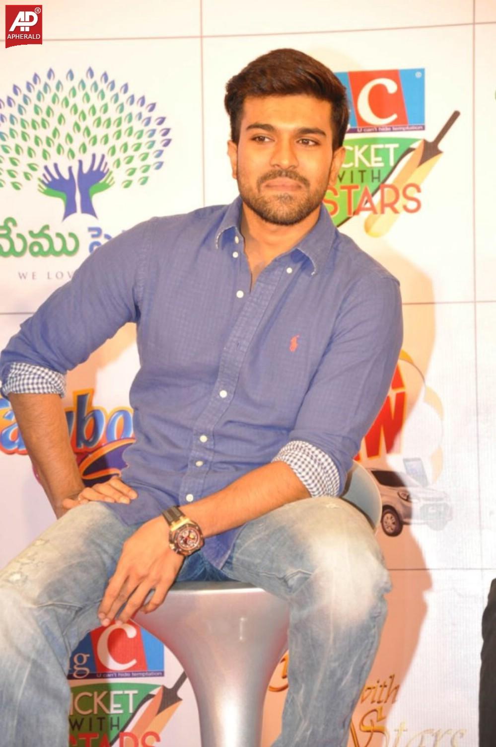 Memu Saitam Stars Cricket Curtain Raiser Images