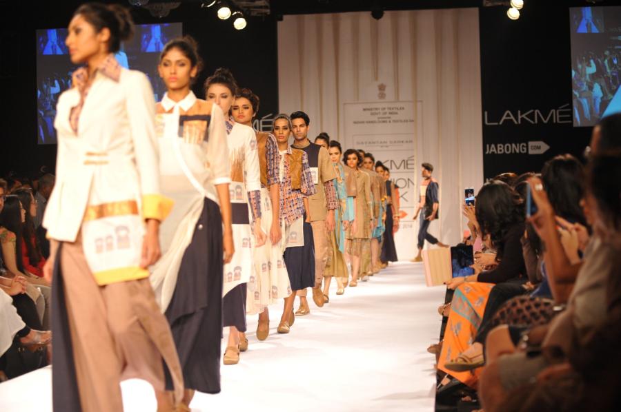 Ministry of Textiles Show at LFW WF 2014 Photos