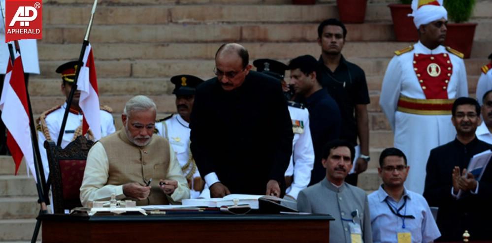 Modi’s Swearing in Ceremony