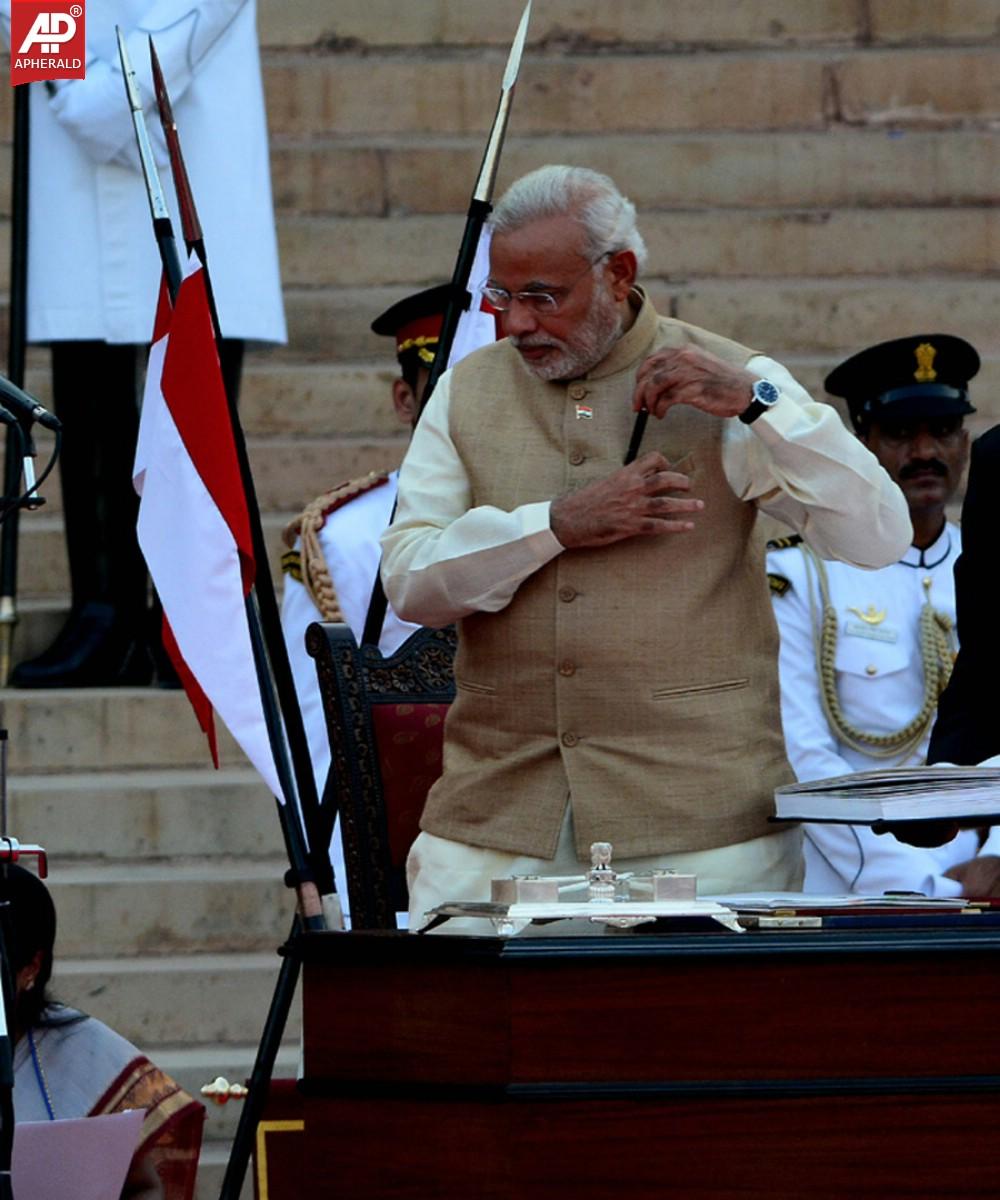 Modi’s Swearing in Ceremony