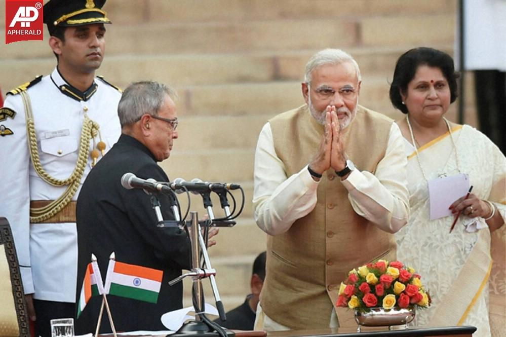 Modi’s Swearing in Ceremony