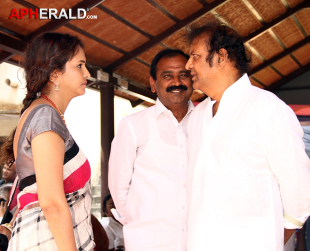 Mohan Babu Father 11th Day Ceremony Photos