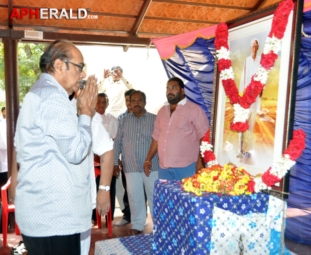 Mohan Babu Father 11th Day Ceremony Photos