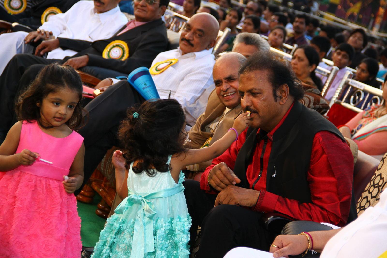 Mohanbabu Bday 2014 Celebrations Pics