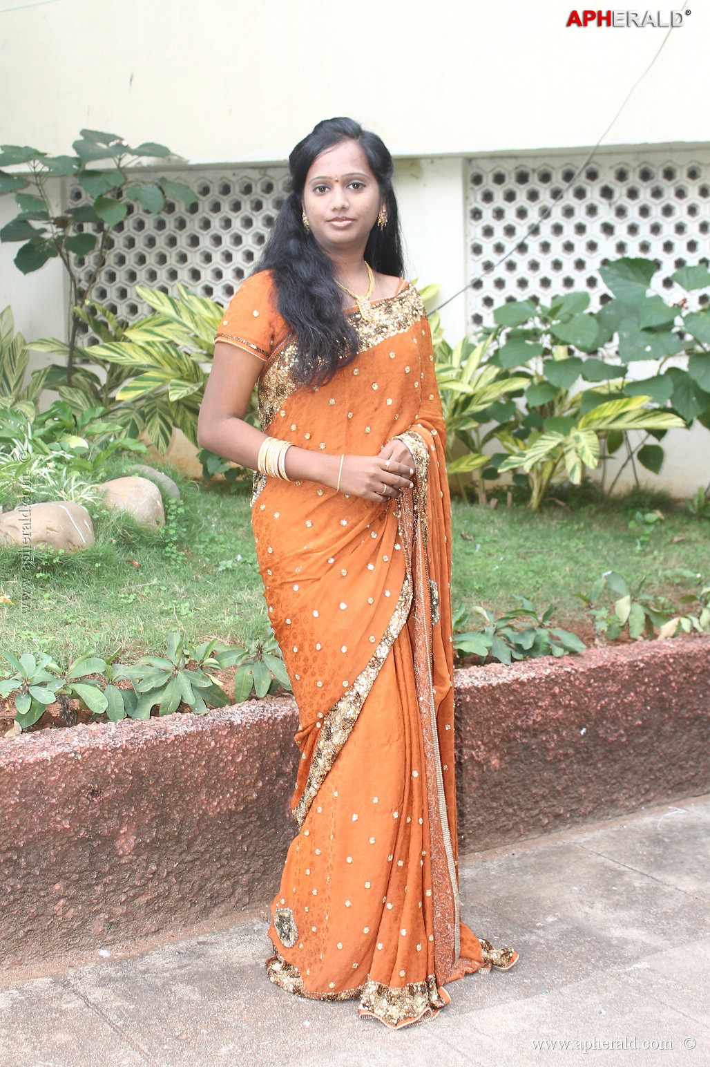 Mokshitha at SILK OF INDIA Exhibition