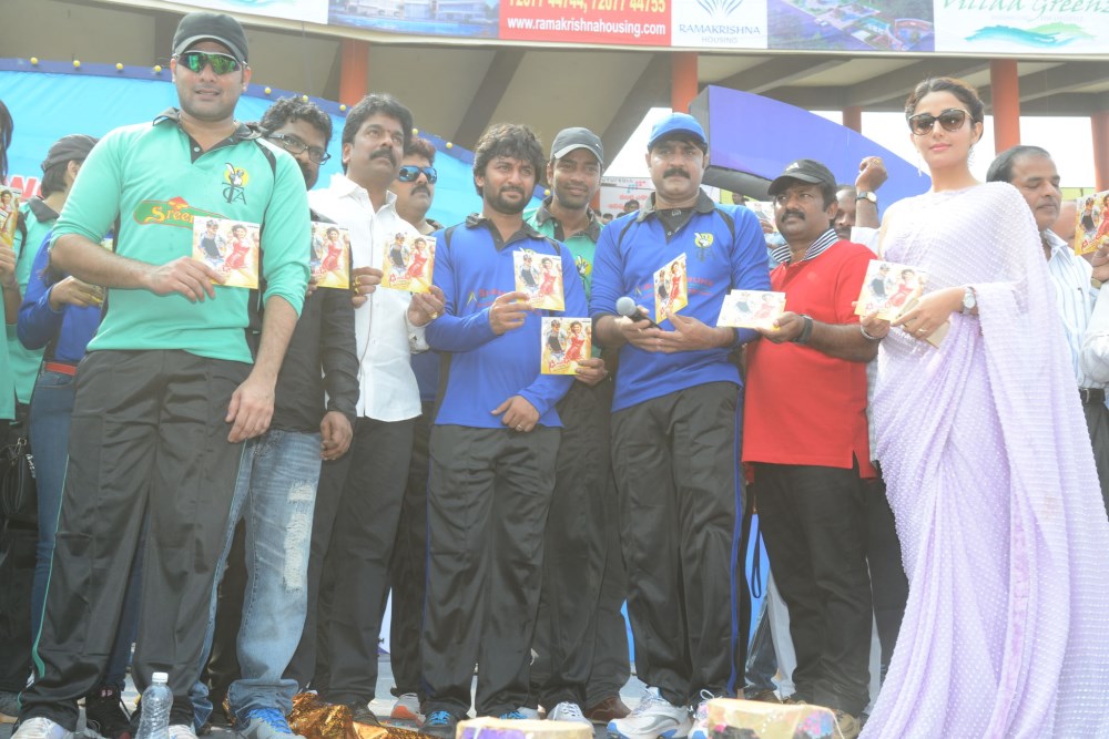 Mr Saleel panse Audio Lauch Tollywood Hudhud Cricket Match