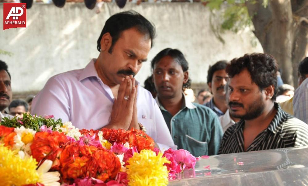 MS Narayana Condolences Photos