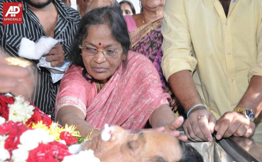 MS Narayana Condolences Photos