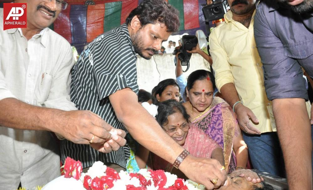 MS Narayana Condolences Photos