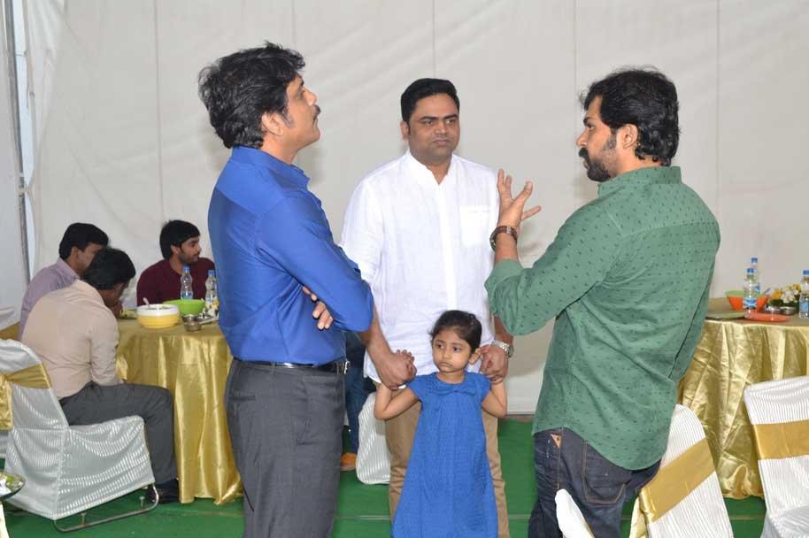 Nagarjuna and Karthi Multistarrer Movie Launch Photos