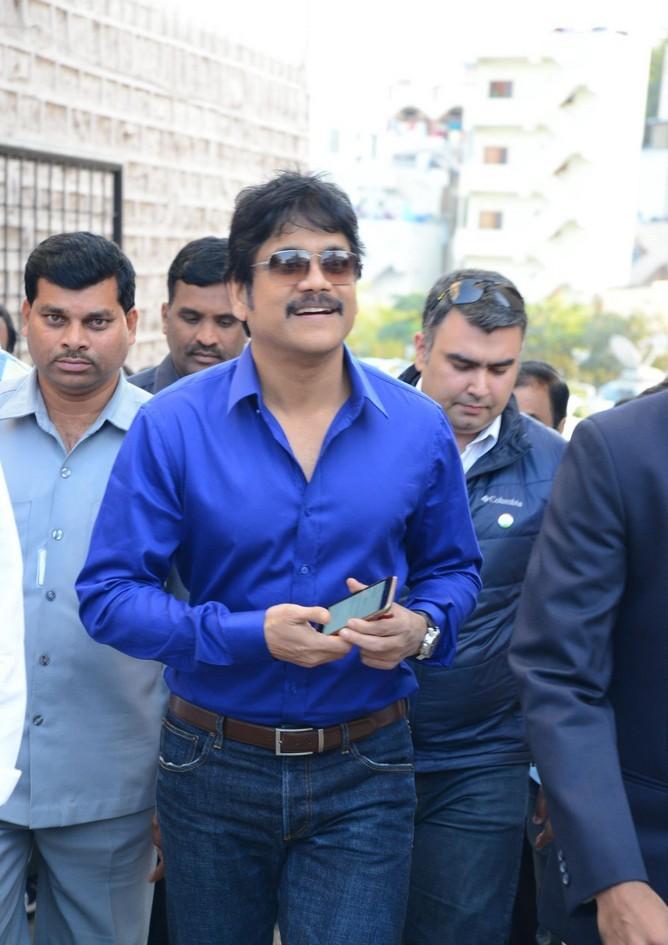Nagarjuna and Ktr Launches Shooting Center