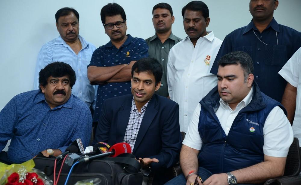 Nagarjuna and Ktr Launches Shooting Center