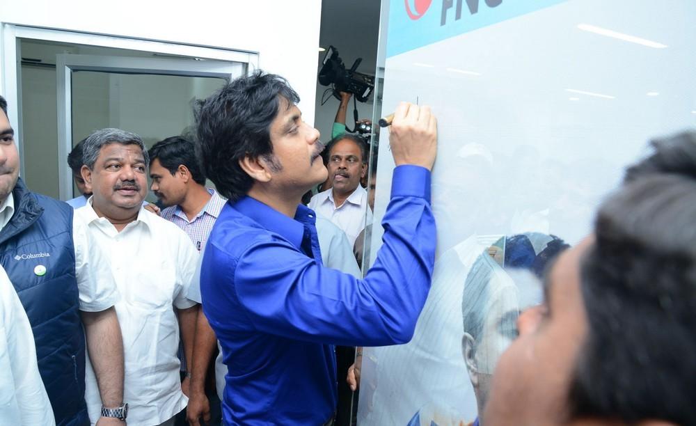Nagarjuna and Ktr Launches Shooting Center