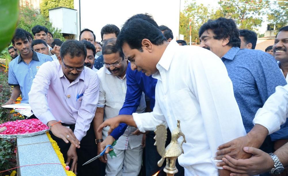 Nagarjuna and Ktr Launches Shooting Center