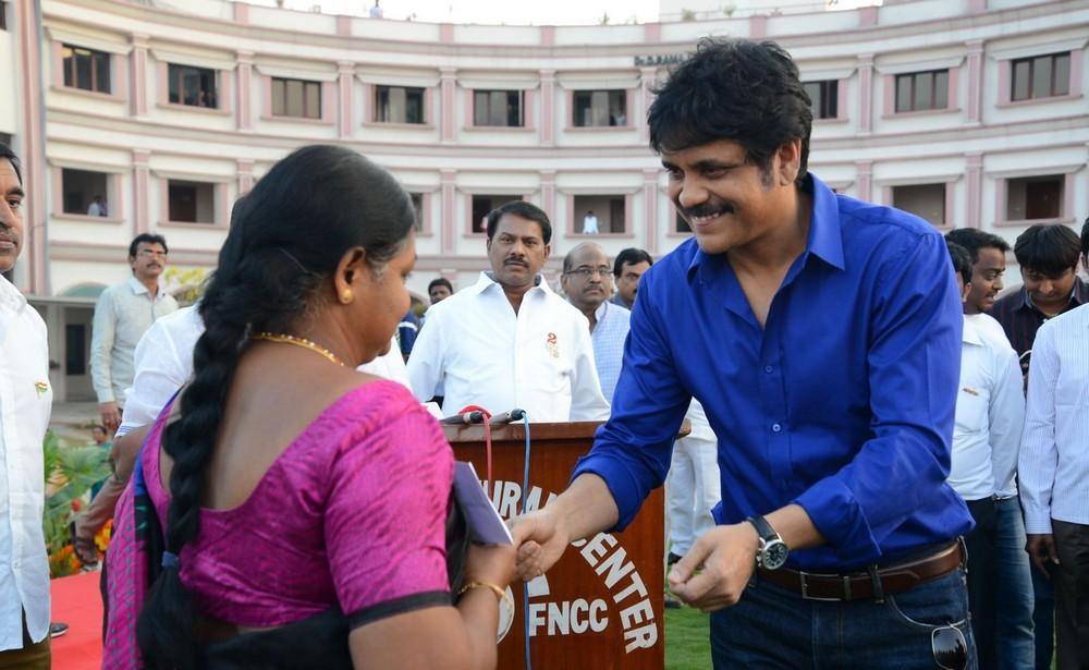 Nagarjuna and Ktr Launches Shooting Center