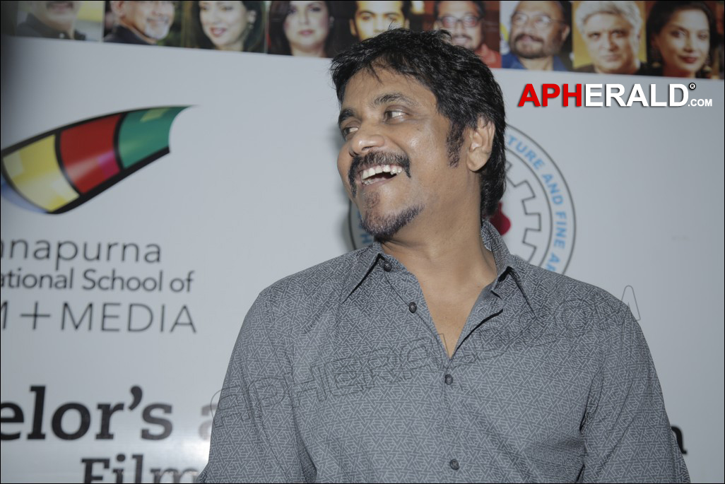 Nagarjuna at Aisfm n Jnafau Event