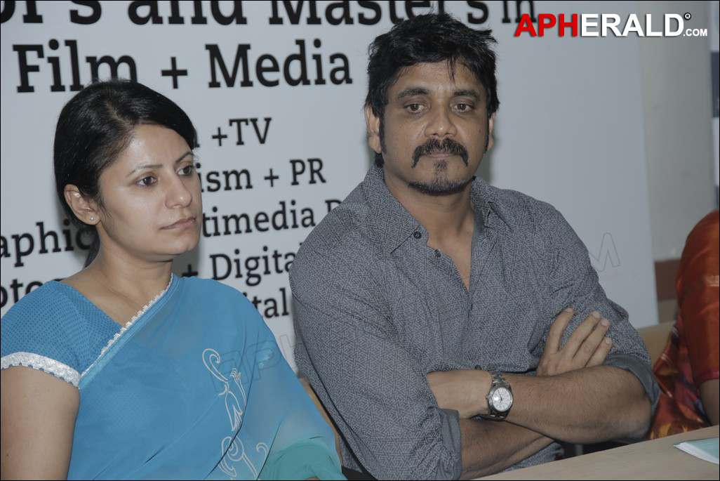 Nagarjuna at Aisfm n Jnafau Event