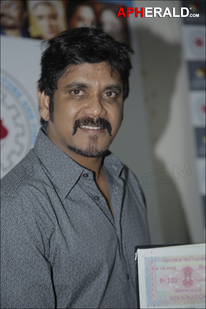 Nagarjuna at Aisfm n Jnafau Event