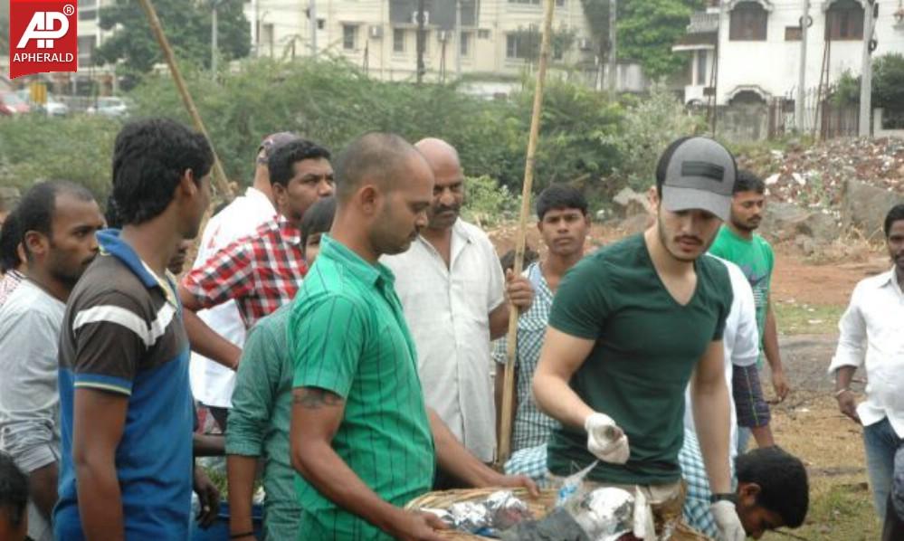 Nagarjuna Family Joins Swachh Bharat