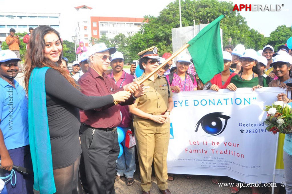 Namitha at Eye Donation Campaign