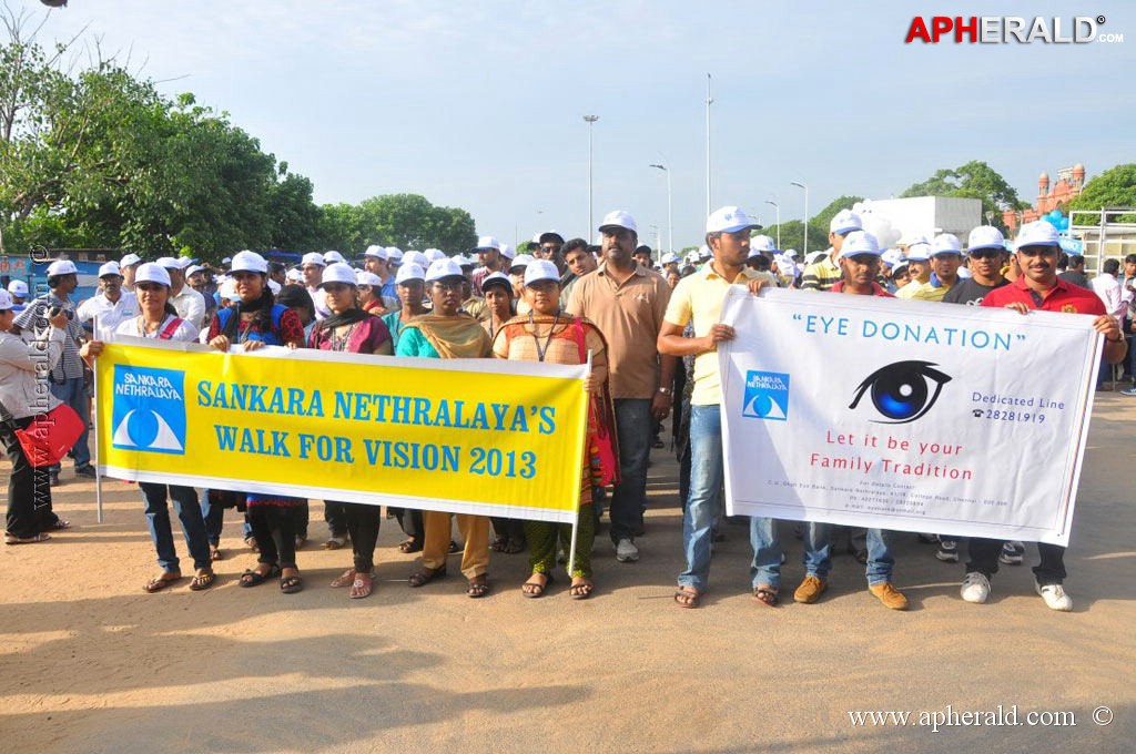 Namitha at Eye Donation Campaign