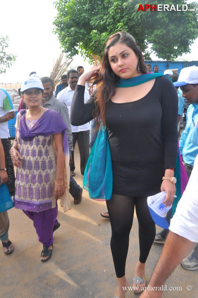 Namitha at Eye Donation Campaign