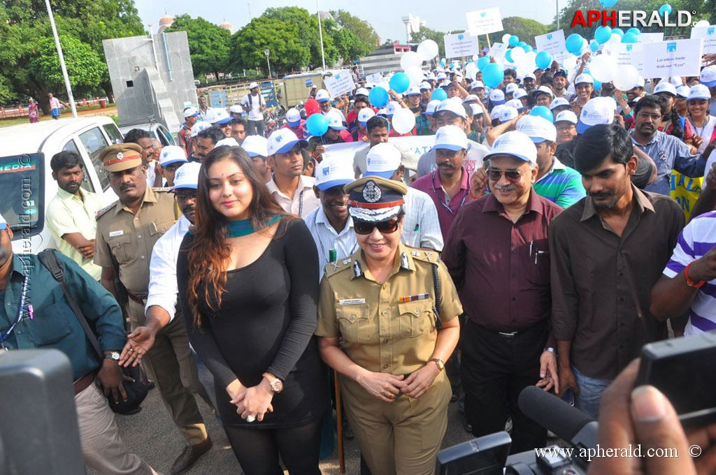 Namitha at Eye Donation Campaign