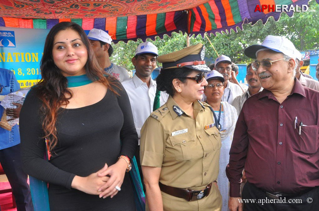 Namitha at Eye Donation Campaign