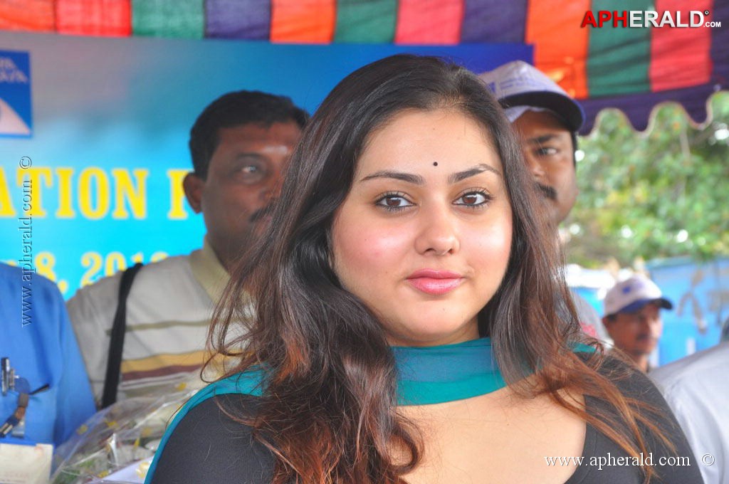 Namitha at Eye Donation Campaign