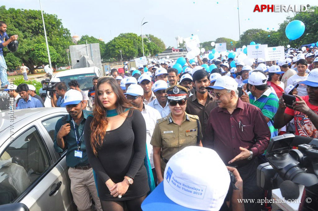Namitha at Eye Donation Campaign