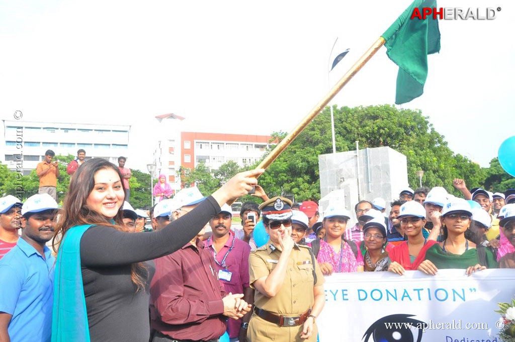 Namitha at Eye Donation Campaign