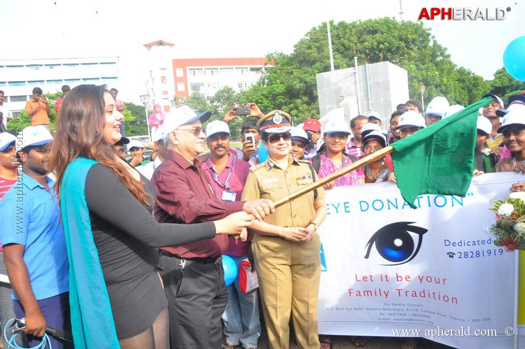Namitha at Eye Donation Campaign