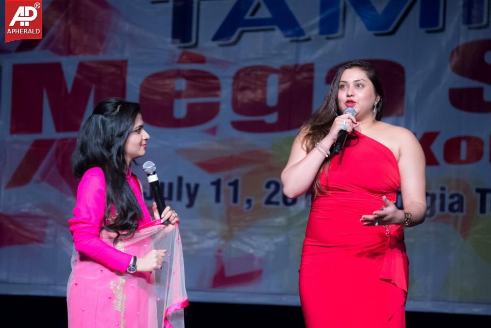 Namitha at Mega Star Kondattam Event