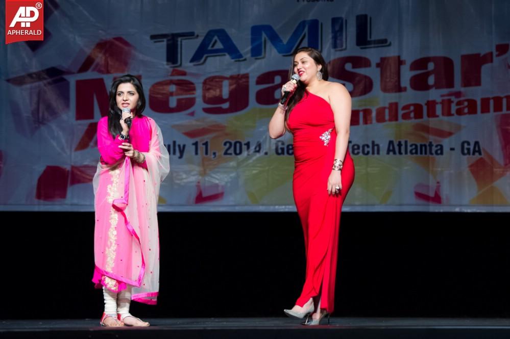 Namitha at Mega Star Kondattam Event