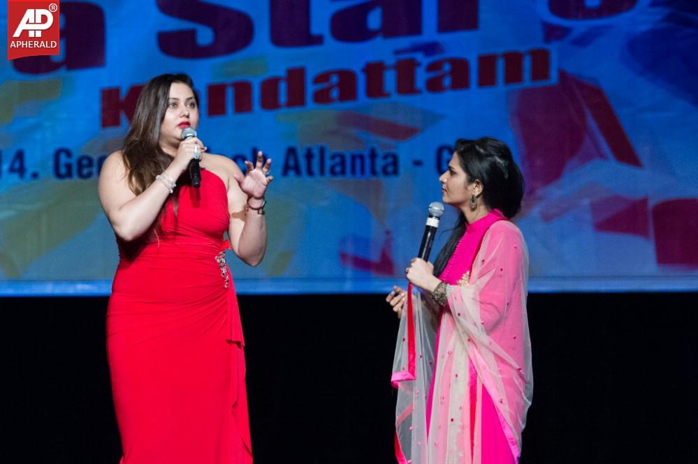 Namitha at Mega Star Kondattam Event