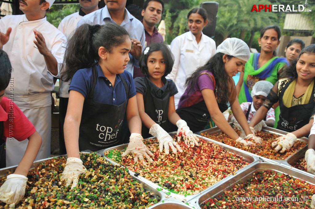 Namrata n Goutham at Cake Mixing Event