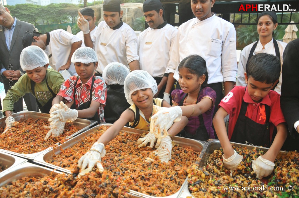 Namrata n Goutham at Cake Mixing Event