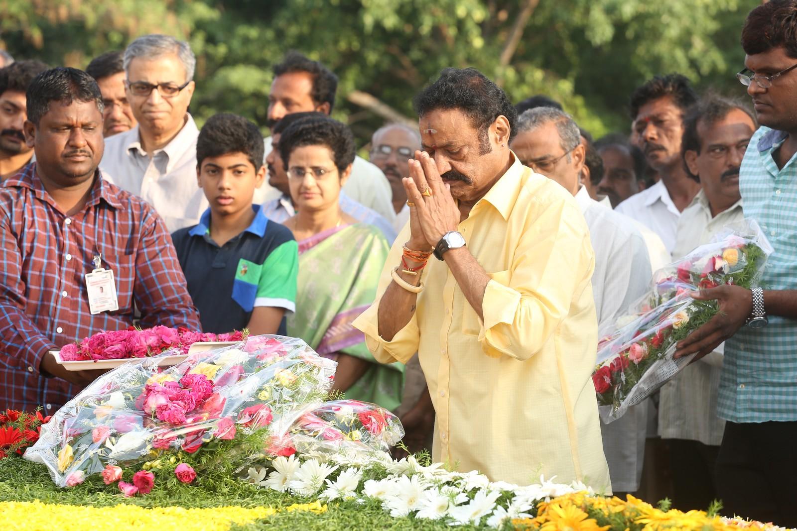 Nandamuri Family at NTR Ghat