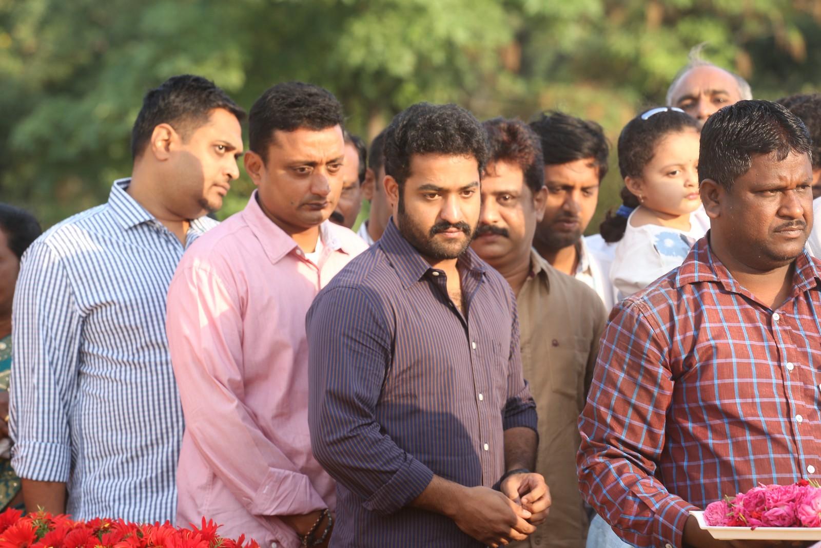 Nandamuri Family at NTR Ghat