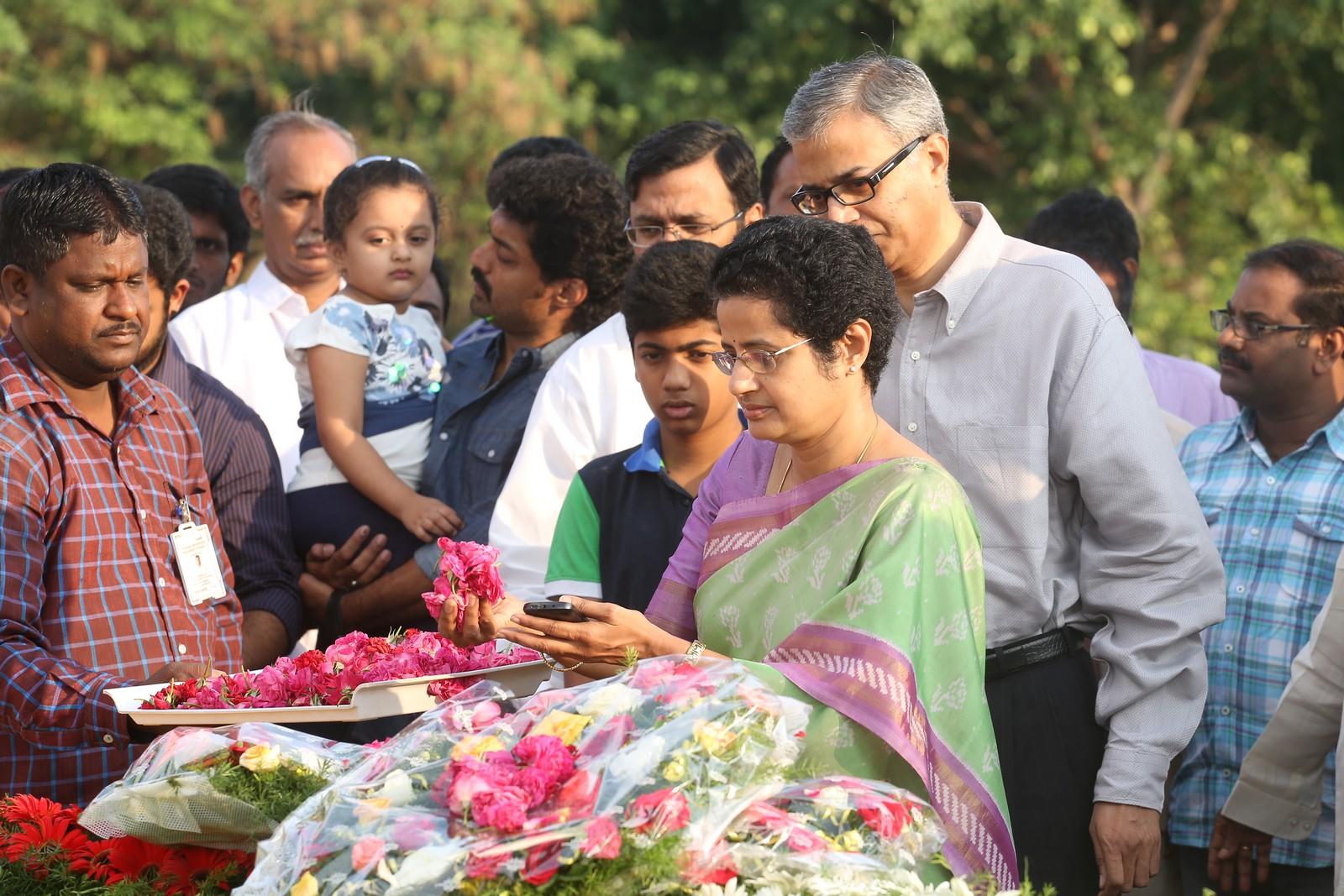 Nandamuri Family at NTR Ghat