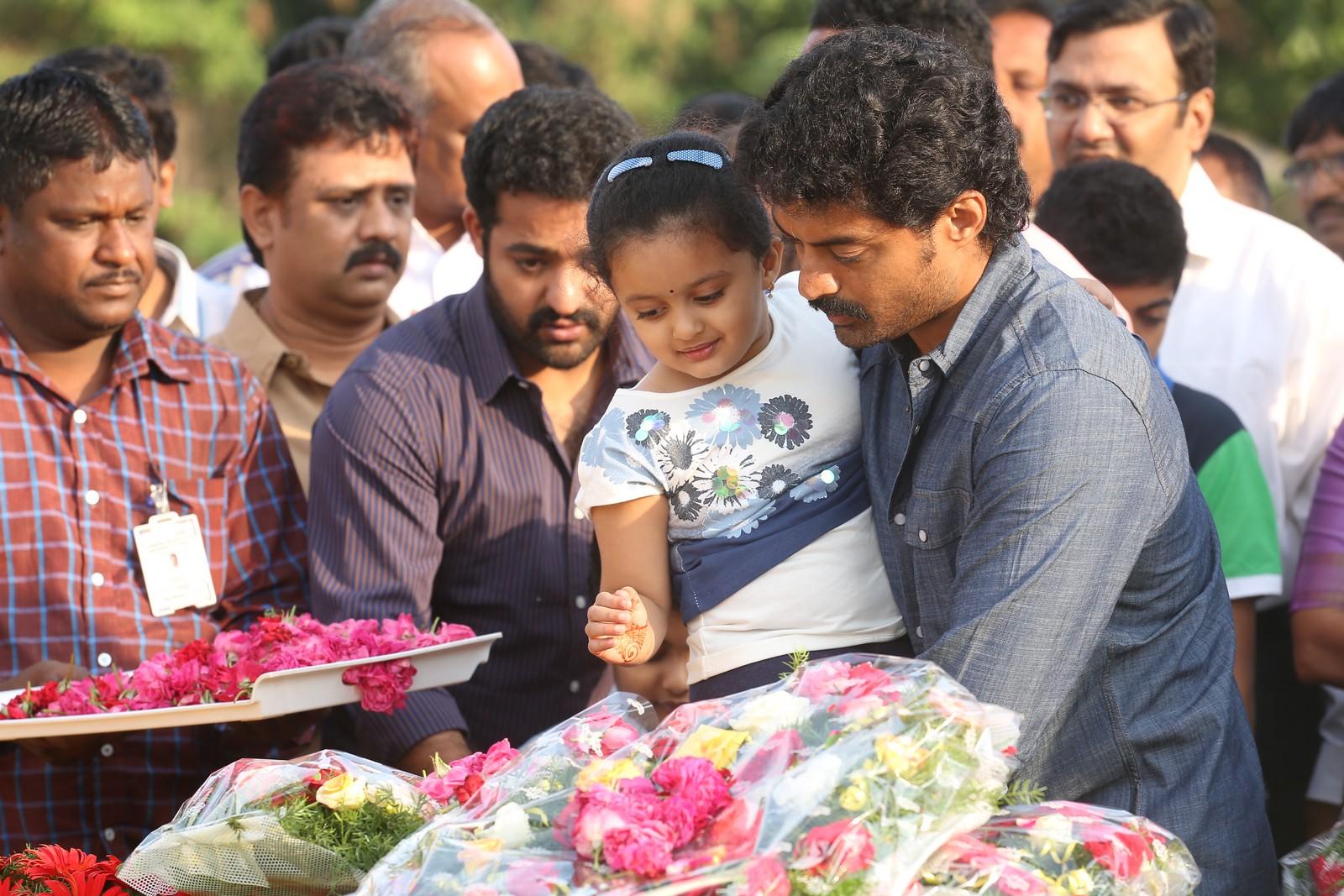 Nandamuri Family at NTR Ghat