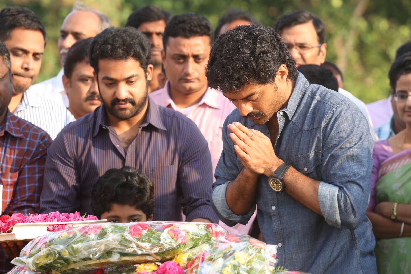 Nandamuri Family at NTR Ghat