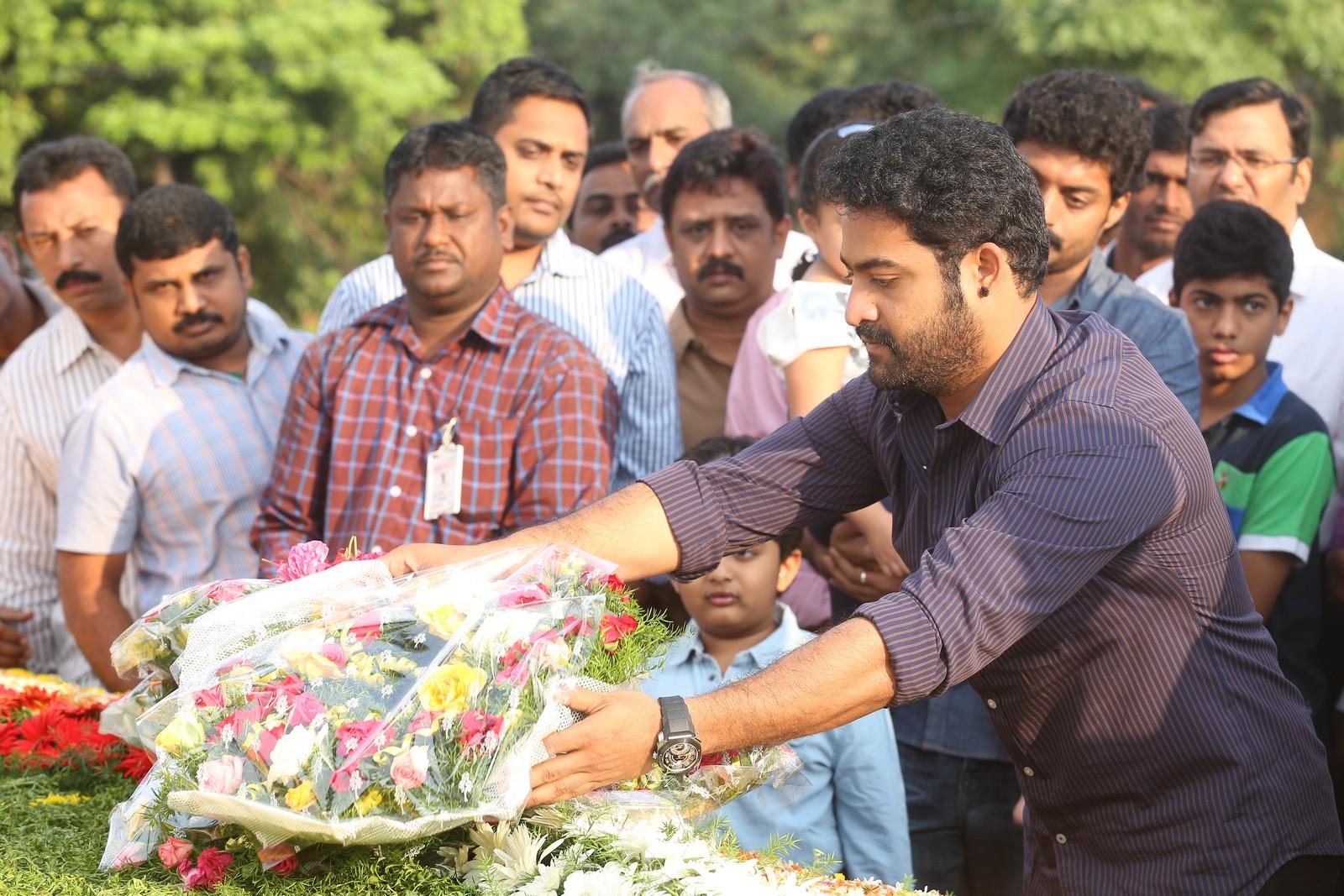 Nandamuri Family at NTR Ghat