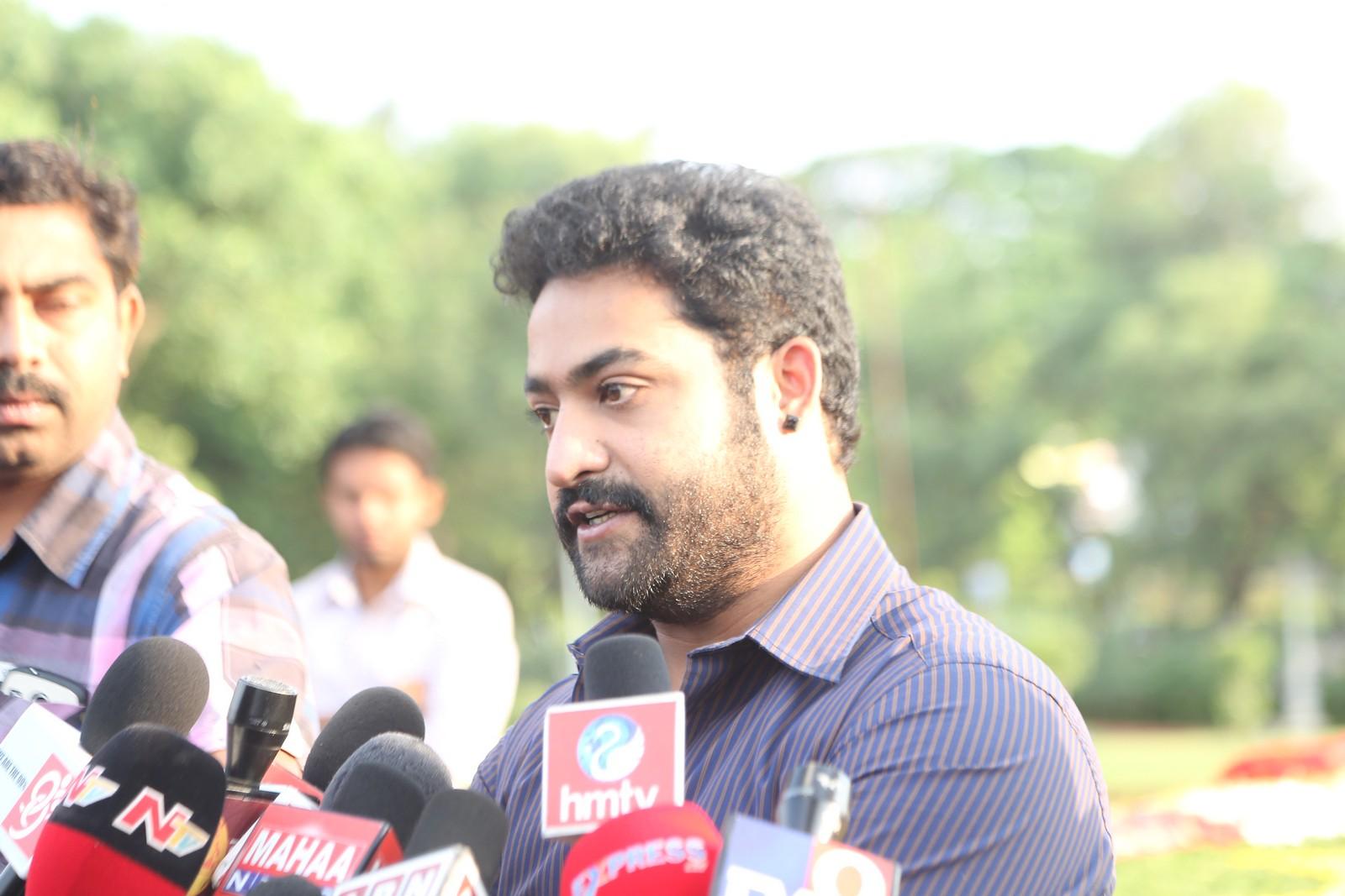 Nandamuri Family at NTR Ghat
