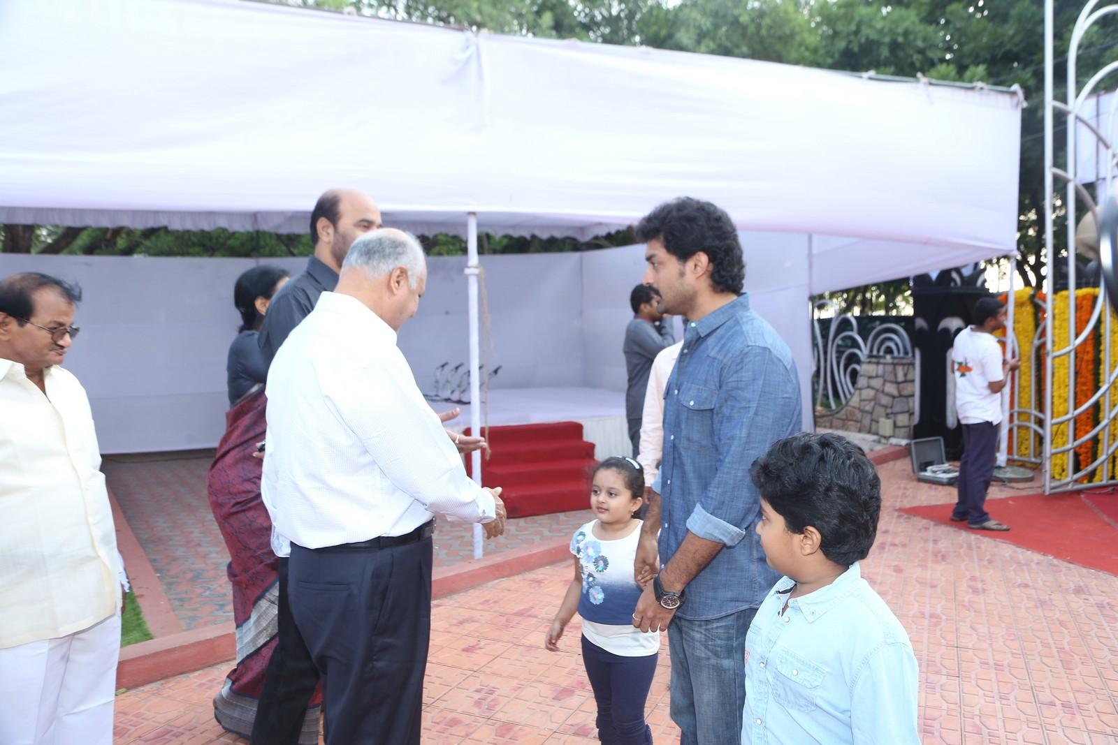 Nandamuri Family at NTR Ghat