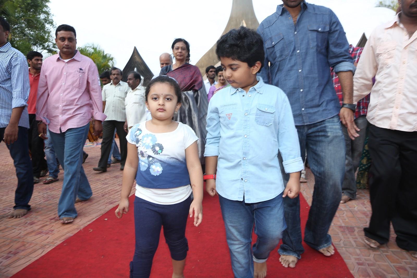 Nandamuri Family at NTR Ghat